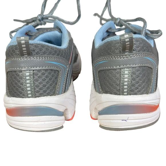 Ryka Inspire Walking Sneakers Gray Pink Blue Size 7.5 Wide - Picture 6 of 9